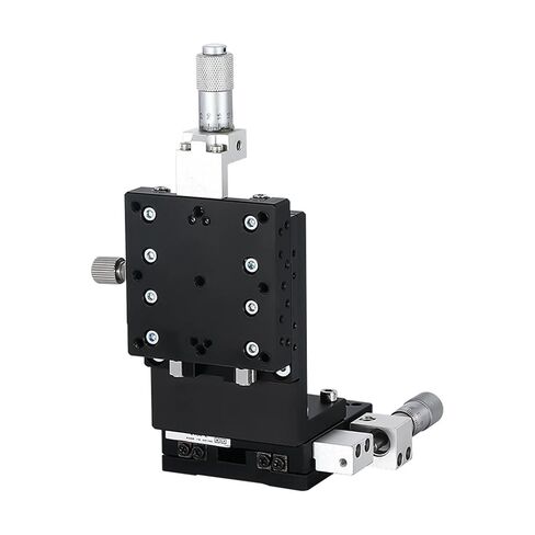 XZ Axis 60 * 60mm LEV60-L-C2 Sliding Table Manual Displacement Vertical-Lift Fine Tuning Platform Cross Roller Linear Guide in Kuwait