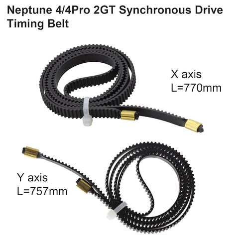 ترقية حزام Neptune 4 / Neptune 4 Pro، حزام متزامن Neptune 4 Pro XY مطاط توقيت مفتوح 2GT عرض توقيت 6 مم حزام Neptune 4 Pro Y + حزام محور X يستخدم لطابعة Neptune 4/4 Pro ثلاثية الأبعاد، in Kuwait