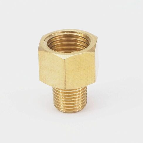 1/8 "NPT ذكر x 1/4" BSPP أنثى تركيب الأنابيب النحاسية موصل لقياس الضغط الهواء الغاز الوقود وصلات المواسير المياه in Kuwait