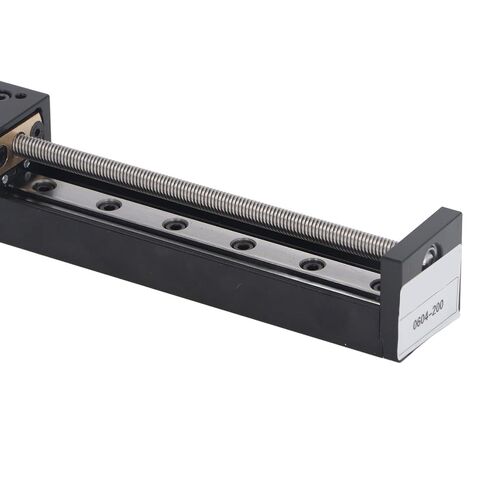 200 مم السكتة الدماغية دقيقة 28 السائر T نوع المسمار T6x4 CNC طاولة منزلقة، مع السكك الحديدية الخطية مرحلة الشريحة اليدوية لمحاور X Y و Z لملحقات الطحن والتخطيط باستخدام الحاسب الآلي DIY in Kuwait