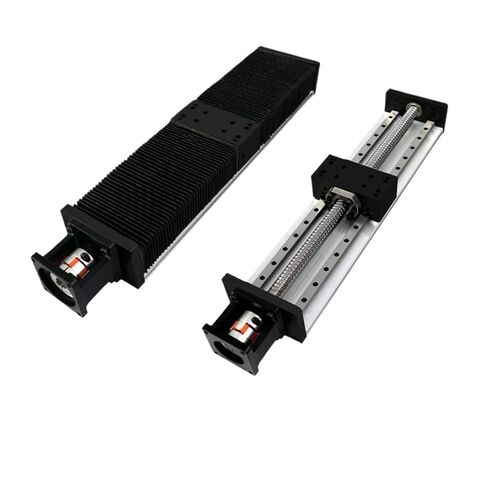 Sliding Table Aluminum Linear Slide MGR12 Double GuideRail Ballscrew with Dust Cover 1605 2PCS MGN12H for CNC(Sfu1605 Dustcover 60,Effective 100mm) in Saudi Arabia