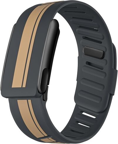 سوار معصم VeveXiao متين ومريح من السيليكون متوافق مع WHOOP 5 | Whoop 5 MG Bands، حزام حلقة رياضي من السيليكون الناعم المتين للرجال والنساء مع موصل إطار معدني in Saudi Arabia
