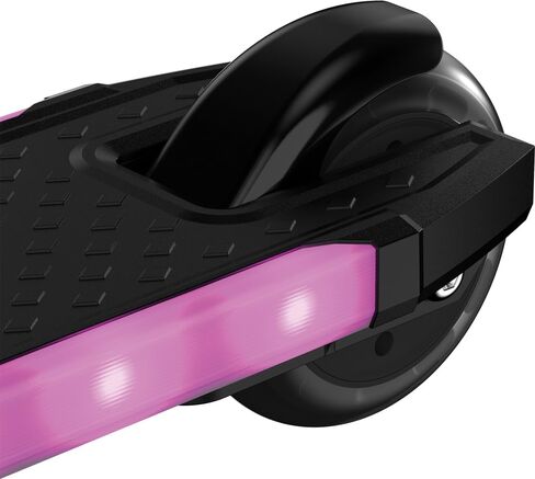 Razor Kick 2 Glow Steel Kick Scooter with Motion-Activated Light-Up LEDs for Children 5 and Up, Maximum Rider Weight of 143 Pounds, Black in Kuwait
