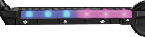 Razor Kick 2 Glow Steel Kick Scooter with Motion-Activated Light-Up LEDs for Children 5 and Up, Maximum Rider Weight of 143 Pounds, Black in Kuwait