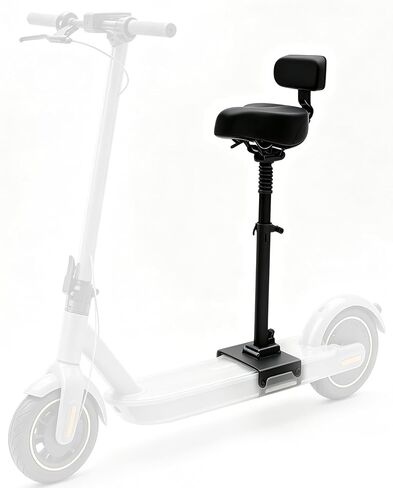 مقعد سكوتر كهربائي متوافق مع Ninebot Max G30 G30P G30LP، قابل للطي وقابل للتعديل لارتفاع الصدمات واستبدال السرج الناعم in Kuwait