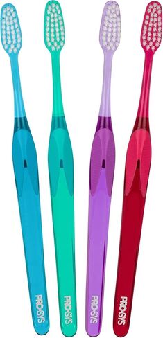 فرشاة أسنان ناعمة عادية PRO-SYS® 45D (فرشاة بزاوية 45 درجة) (عشوائي، 12 قطعة) in Kuwait