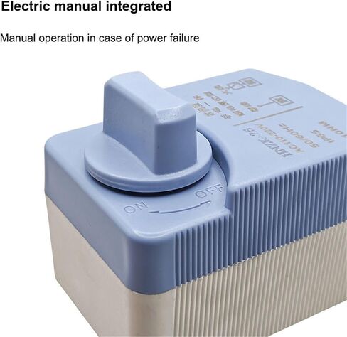 صمام كروي نحاسي بمحرك مع وظيفة التبديل اليدوي 2-way Grade 10Nm AC/DC 12V/24V/220V 1 قطعة(AC220V_CR02) in Kuwait