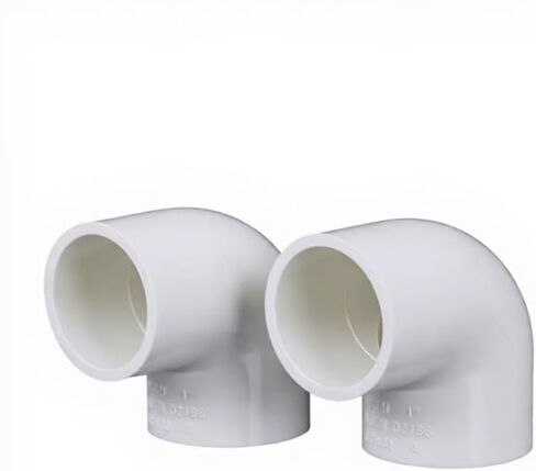 1 بوصة كوع PVC 90 درجة SCH 40 Slip x Slip 15 Pack | تركيبات السباكة الثقيلة in Kuwait