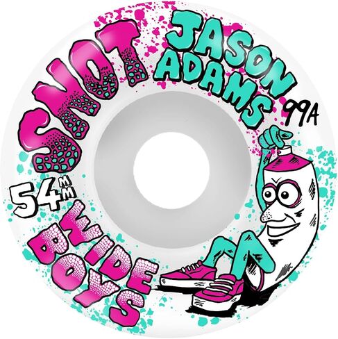 عجلات لوح التزلج Snot 54mm Jason Adams Wide Boys 99A أبيض in Kuwait