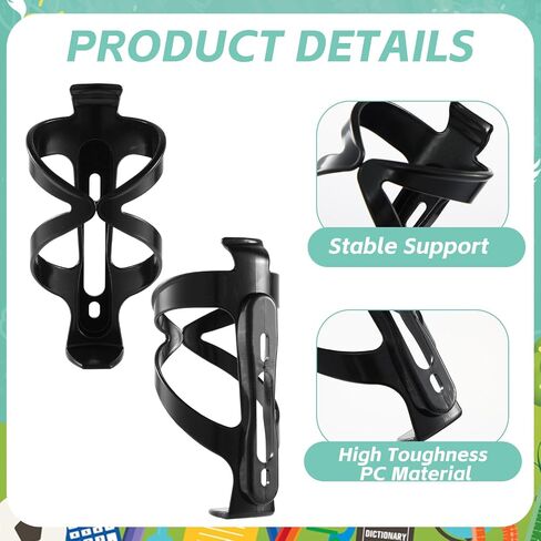 24 Pcs Water Bottle Holder for Classroom Anti-Spill Desk Cupholder with 100 Zip Ties Back to School Gift for Student Water Bottle Holders for Desk Chair Coffee Cup Holder for Office Home in Kuwait