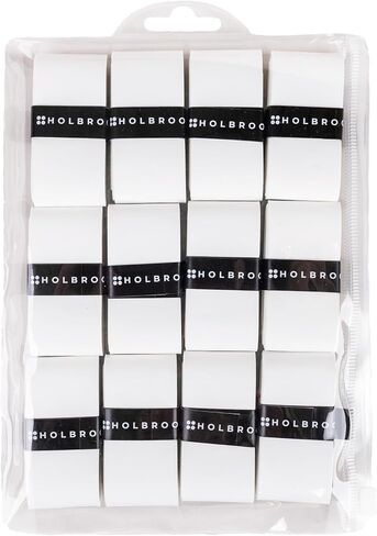 Holbrook Comfort Tour Overgrips - 12 Pack (White) in Kuwait