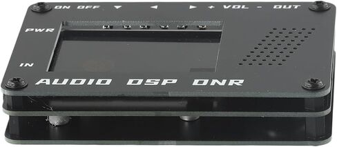 مخفض الضوضاء الرقمي مع فلتر، 10 مستويات DNR وإعدادات تمرير منخفضة، مكبر صوت راديو SSB هام يعمل بالطاقة من النوع C لأجهزة استقبال الموجات القصيرة، أسود in Kuwait