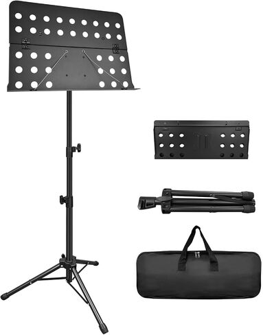 1 Pack Portable Folding Sheet Music Stand | for Guitar, Ukulele, Violin Players in Kuwait