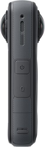 مجموعة كاميرا Insta360 X5 360° 8K - ذاكرة سعة 256 جيجابايت، بطاريات، عصا سيلفي غير مرئية، قبضة يد، ضوء LED، حامل ثلاثي والمزيد in Kuwait