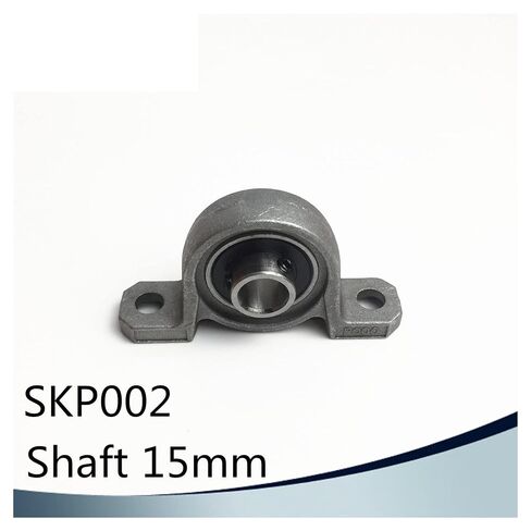 SKP002 Bearing Shaft 15mm (4pcs) SSKP002 Stainless Steel Pillow Block S KP002 15 mm BearingsAB in Kuwait
