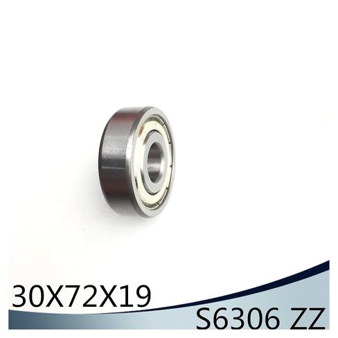 S6306ZZ تحمل 30*72*19 ملم (5 قطعة) ABEC-1 S6306 Z ZZ S 6306 440C الفولاذ المقاوم للصدأ S6306Z الكرات in Kuwait