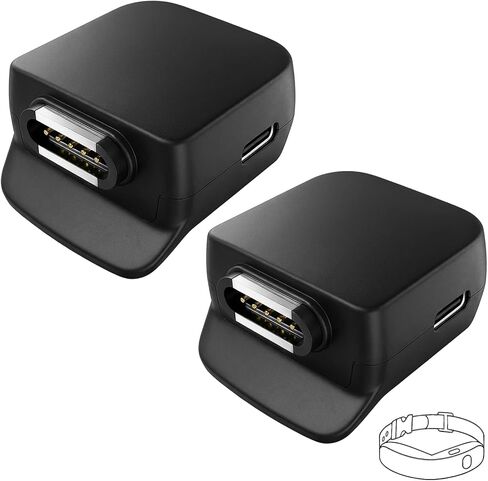 2 حزمة محول شحن مغناطيسي متوافق مع Halo Collar 4 5 Dog Fence، USB-C in Kuwait