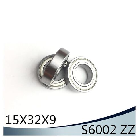 S6002ZZ تحمل 15*32*9 ملم (10 قطعة) ABEC-1 S6002 Z ZZ S 6002 440C الفولاذ المقاوم للصدأ S6002Z الكرات in Kuwait