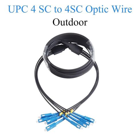 UPC 4 SC to, Single Mode, 4-core simplex Optical Fiber Jumper(50M) in Kuwait