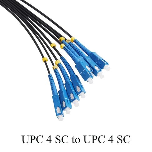 UPC 4 SC to, Single Mode, 4-core simplex Optical Fiber Jumper(50M) in Kuwait