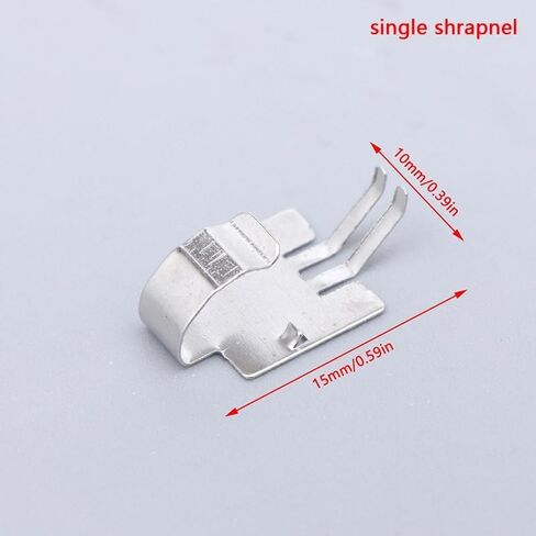 2 PCS AAA Battery Double Shrapnel, Multimeter Battery Holder Fixing Clip Spring Contact Replacement for FLUKE 101 106 107 Multimeter 302+ 303 305 324 325 Clamp Meter, Stainless Steel in Kuwait