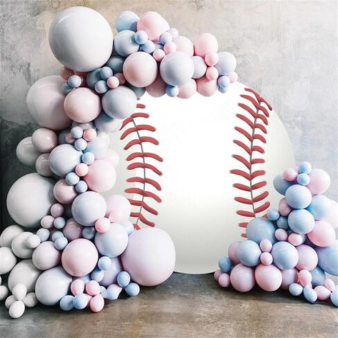 Polyester Diameter 6.5ft Round Baseball Backdrop Cover Baseball Fan Theme Party Photography Background Sports Lover Birthday Party Decoration Supplies Adult Boys Portrait Studio Photo Prop in Kuwait