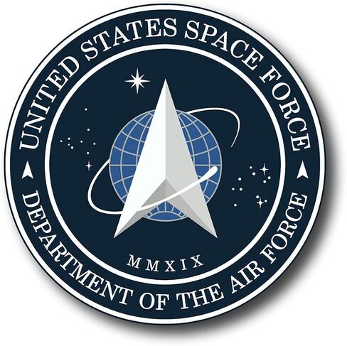 United States Space Force Decal Sticker 4 x 4 Inch - for Cars, Trucks, Laptop, Cup, wall, Window Vinyl in Kuwait