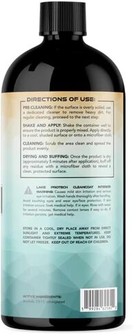 منظف ​​وواقي داخلي من CleanCoat - تركيبة مضادة للكهرباء الساكنة تحجب الأشعة فوق البنفسجية، حماية طويلة الأمد لمدة 4-6 أشهر لبلاستيك القوارب والجلود والفينيل والأسطح الداخلية البحرية in Kuwait