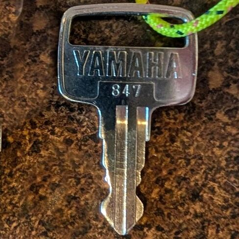 مفتاح قارب مقطوع وجاهز للعمل يناسب قفل إشعال قارب Yamaha/مفتاح تبديل القارب/مفتاح قارب بديل متوافق مع Yamaha/Code 382 in Kuwait