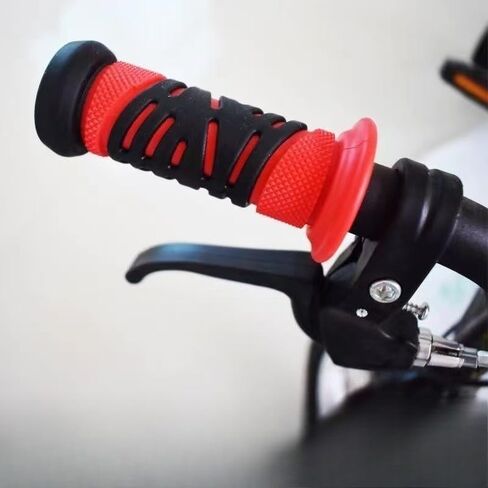 Universal Rubber Bike Grip – Comfortable, Anti-Slip Handlebar Covers with Star Design for Bicycles, Scooters & More in Saudi Arabia