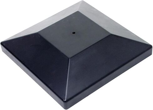 غطاء عمود مزخرف برباط قوي من سيمبسون DPPC6BK-25 - بلاستيك أسود، غطاء عمود مقاس 6 × 6 - 25 قطعة in Kuwait
