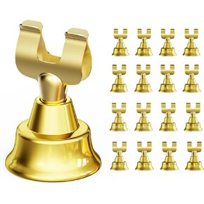 12 Pack Gold Table Card Holders & Place Card Holders – Elegant Table Number Holders for Weddings, Events & Parties – Photo & Menu Card Holder for Table Display – 1.8 Inch Tall in Kuwait