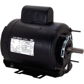 أ.و. Smith C426V1 3/4 HP، 1725 دورة في الدقيقة، 208-230/115 فولت، 56 إطارًا، حاوية ODP، محرك تشغيل بمكثف كروي in Kuwait