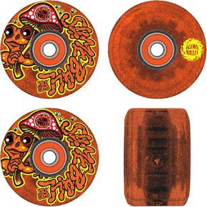 60mm Frog Trips 78a Slime Balls Light Ups Skateboard Wheels in Saudi Arabia