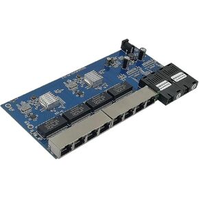جيجابت إيثرنت عكس POE 8RJ45 2SC محول الوسائط الليفية in Kuwait
