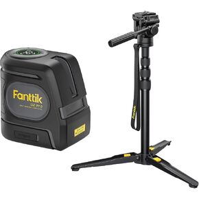 Fanttik D2 Pro مستوى الليزر الأخضر مع حامل ثلاثي القوائم مقاس 43.2 بوصة، ليزر خط متقاطع أخضر ذاتي التسوية مع شاشة LED، قابل لإعادة الشحن من النوع C، غطاء منتشر للشعاع الرأسي 130 درجة in Kuwait