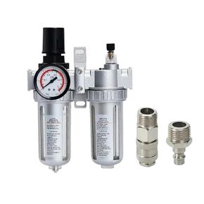 أجزاء ضاغط الهواء: SFC-200، SFC-300، SFC-400 - منظم فلتر الهواء، فاصل الزيت عن الماء، صمام تنظيم مع تصريف تلقائي (SFC-200 w EU20,20 Sets) in Kuwait