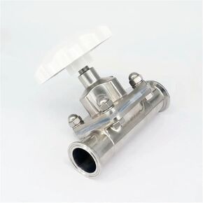 Fit 1-1/2" 38mm Pipe OD x Ferrule O/D 50.5mm Tri Clamp 316L Stainless Steel Diaphragm Valve in Kuwait