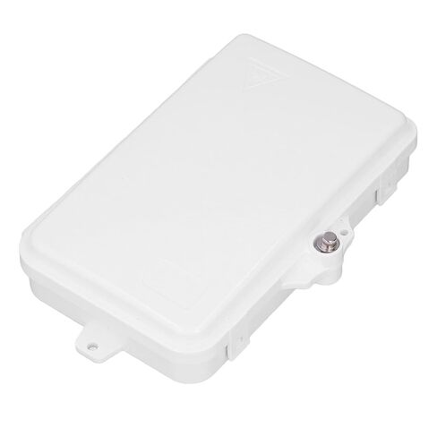 HURRISE Fiber Distribution Box 4 IP65 Wall Mount Fiber Optic Terminal Box for Indoor Outdoor Use in Kuwait