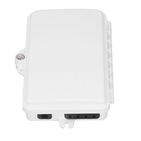HURRISE Fiber Distribution Box 4 IP65 Wall Mount Fiber Optic Terminal Box for Indoor Outdoor Use in Kuwait