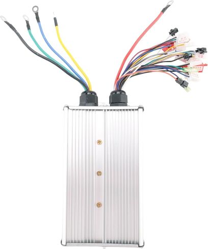 48V 60V 72V 84V 3000W Intelligent Brushless Controller E-Bike Brushless Motor Controller for Electric Bicycle Scooter, silver in Kuwait