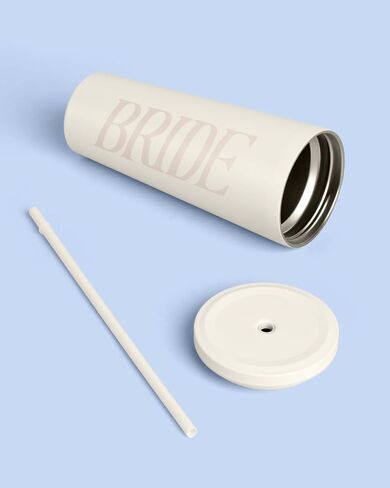 xo, Fetti Bride Tumbler - 24 Oz Stainless Steel Cup | Bachelorette Gift in Kuwait