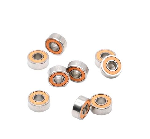 Bimetal Seal Shield Micro deep Groove Bearing 10pcs SMR104 2RS CB 4x10x4mm ABEC-7 Stainless Steel Hybrid Ceramic in Kuwait