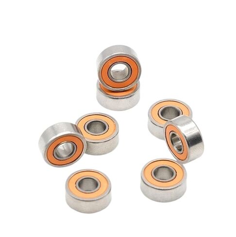Bimetal Seal Shield Micro deep Groove Bearing 10pcs SMR104 2RS CB 4x10x4mm ABEC-7 Stainless Steel Hybrid Ceramic in Kuwait
