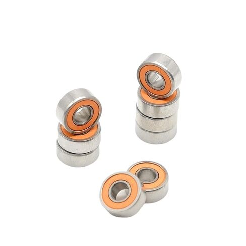 Bimetal Seal Shield Micro deep Groove Bearing 10pcs SMR104 2RS CB 4x10x4mm ABEC-7 Stainless Steel Hybrid Ceramic in Kuwait