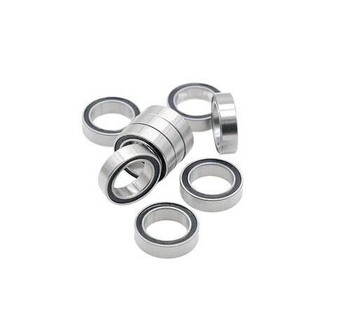 ثنائية المعدن ختم درع مايكرو الأخدود العميق تحمل 10 قطعة S6700-2RS 10x15x4 مللي متر مزدوجة مختومة الفولاذ المقاوم للصدأ الكرات in Kuwait