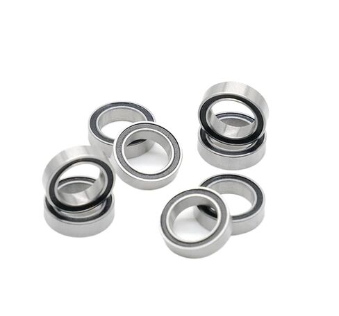 ثنائية المعدن ختم درع مايكرو الأخدود العميق تحمل 10 قطعة S6700-2RS 10x15x4 مللي متر مزدوجة مختومة الفولاذ المقاوم للصدأ الكرات in Kuwait