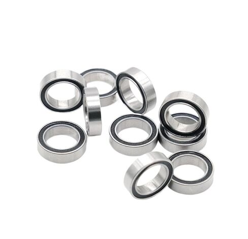 ثنائية المعدن ختم درع مايكرو الأخدود العميق تحمل 10 قطعة S6700-2RS 10x15x4 مللي متر مزدوجة مختومة الفولاذ المقاوم للصدأ الكرات in Kuwait