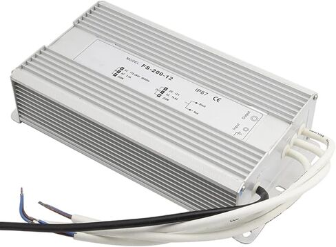 Led سائق مقاوم للماء تحويل التيار الكهربائي محول ، AC170-260V إلى DC24V 200 واط مقاوم للماء في الهواء الطلق IP67 Led قطاع in Kuwait