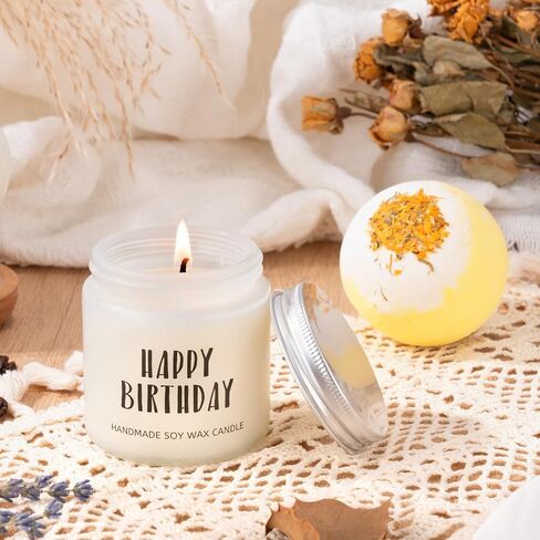 Birthday Gifts For Women, Teen Girl, Her - Gift Baskets with Cute Daisy Aesthetic Glass Cups Gift Set 7pcs - Perfect for Girl, Sister, Daughter, Friends in Kuwait